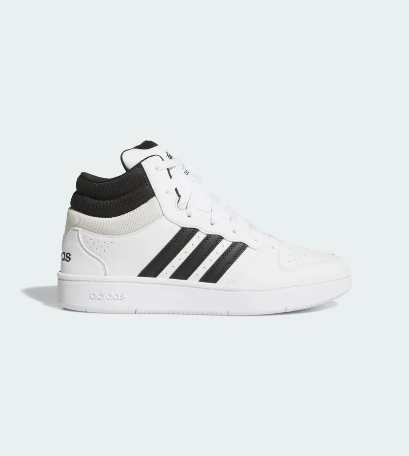 Adidas HOOPS MID CLASSIC SCHOENEN Cloud White / Core Black / Orbit Grey (KI1032)
