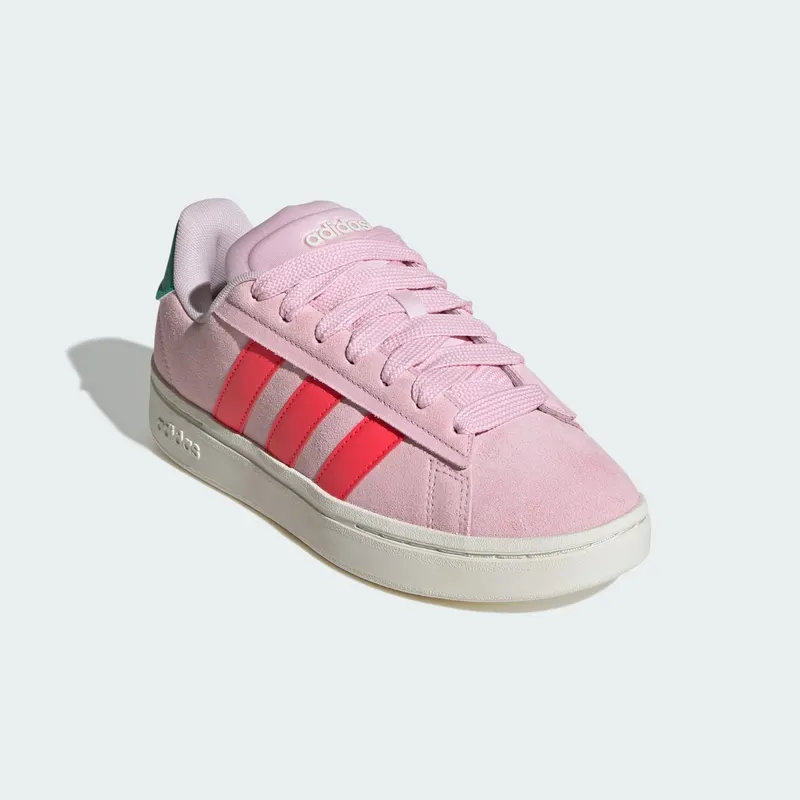 Adidas Grand Court Alpha Clear Pink / Lucid Red / Court Green (JI1717)