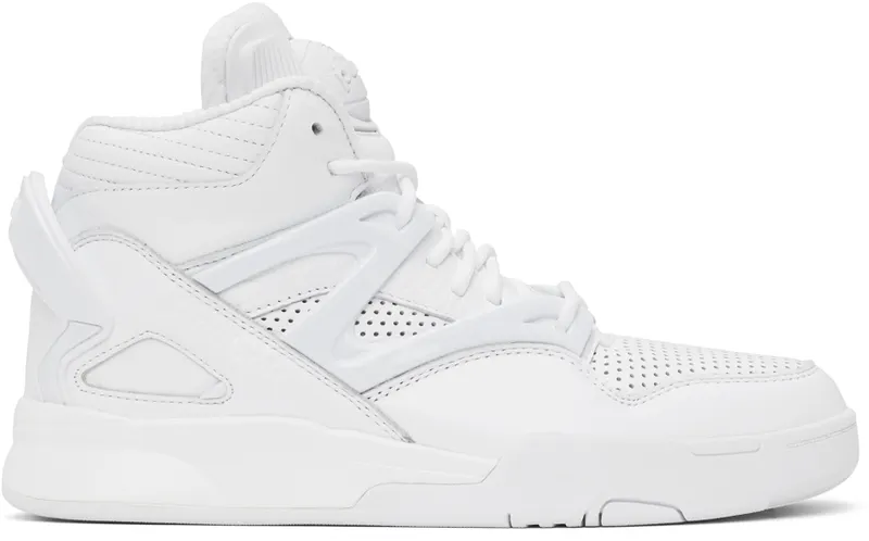 Reebok Juun.J Pump Omni Zone II Shoes Cloud White / Cold Grey / Black