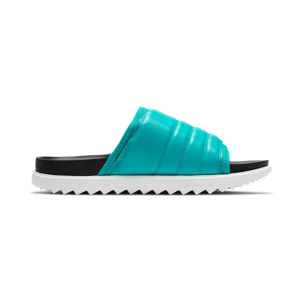 Nike Asuna Slide “Black / Oracle Aqua / White / Ghost Green” (CI8800-003)