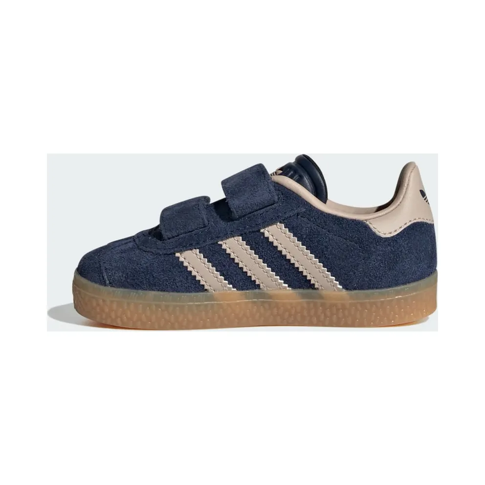 adidas Gazelle Comfort Closure Kids Night Indigo / Wonder Taupe / Gum (IE8707)