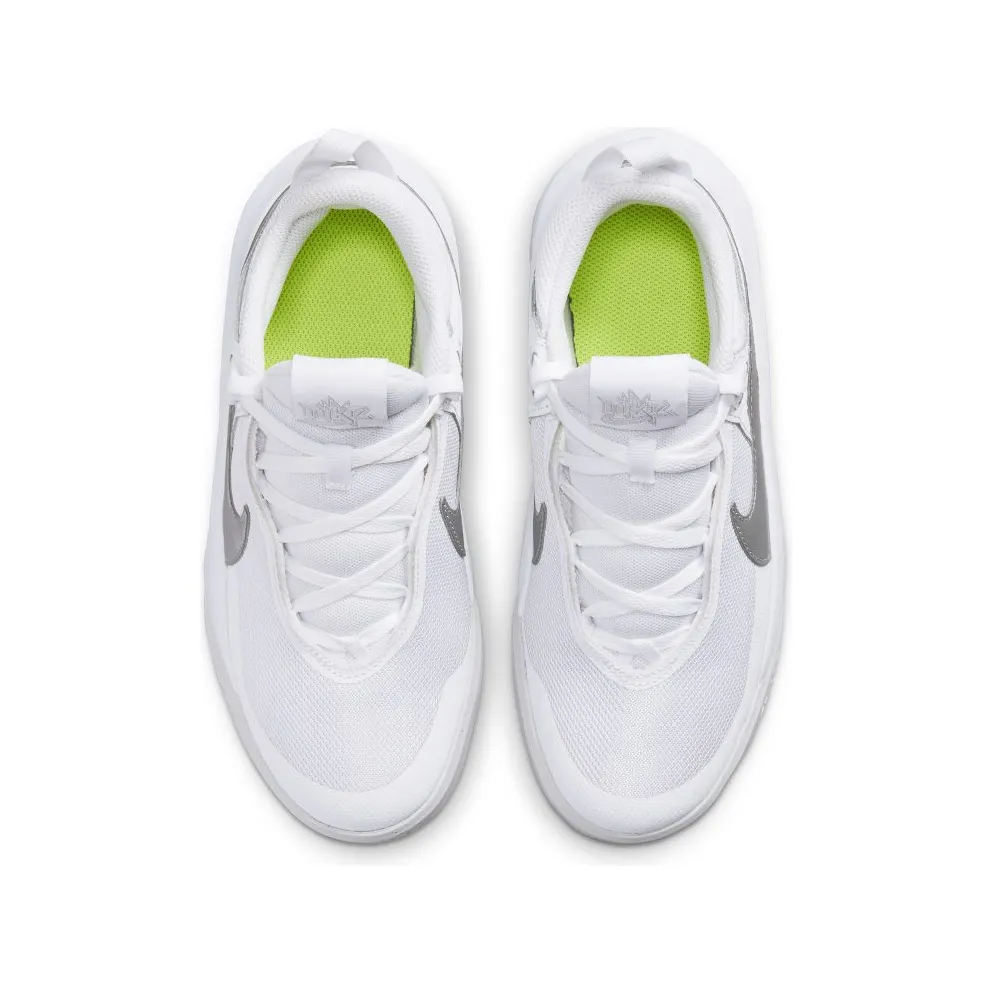 Nike Team Hustle D 10 Older Kids’ Basketball White (CW6735-100)