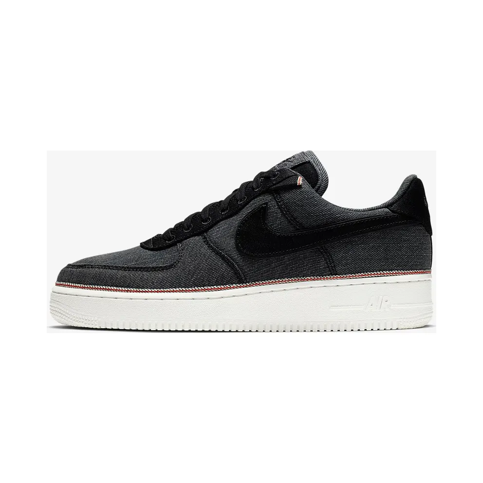Nike x 3×1 Air Force AF 1 ‘Black Denim’ (2019) (905345-006)