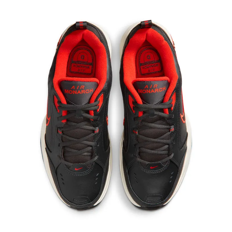Nike Air Monarch Dark Smoke Grey/Picante Red/Pale Ivory (415445-003)