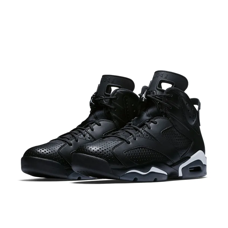 Air Jordan Nike AJ VI 6 Retro Black Cat (384664-020)