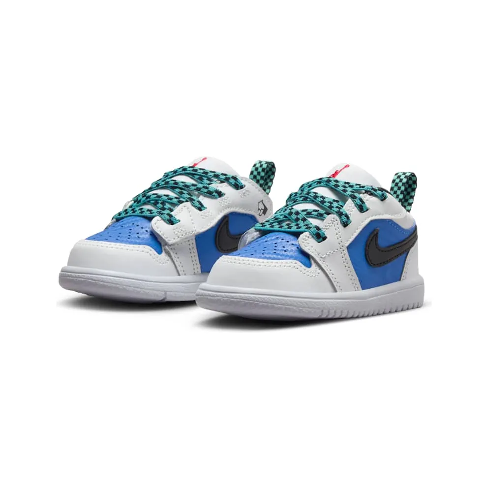 Jordan 1 Low ALT SE TD “White Hyper Royal Hyper Jade Black” (FQ8710-100)