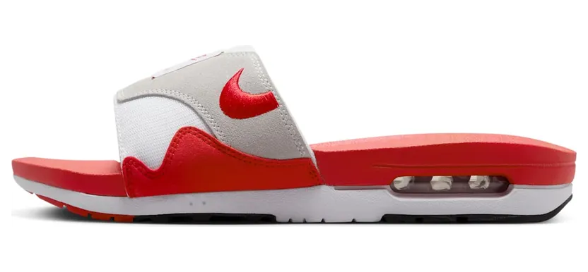 Nike Air Max 1 Slide White University Red (DH0295-103)