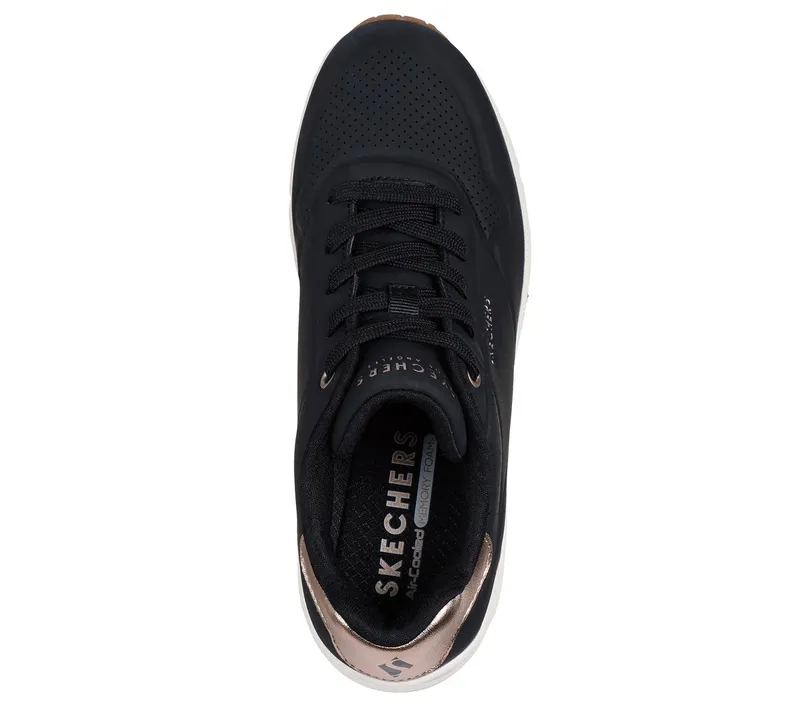 Skechers Uno Wedge – HI Steps Sneaker Black