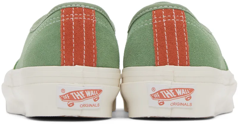 Vans Green OG Authentic LX Sneakers (VN0A4BV9LDN1)