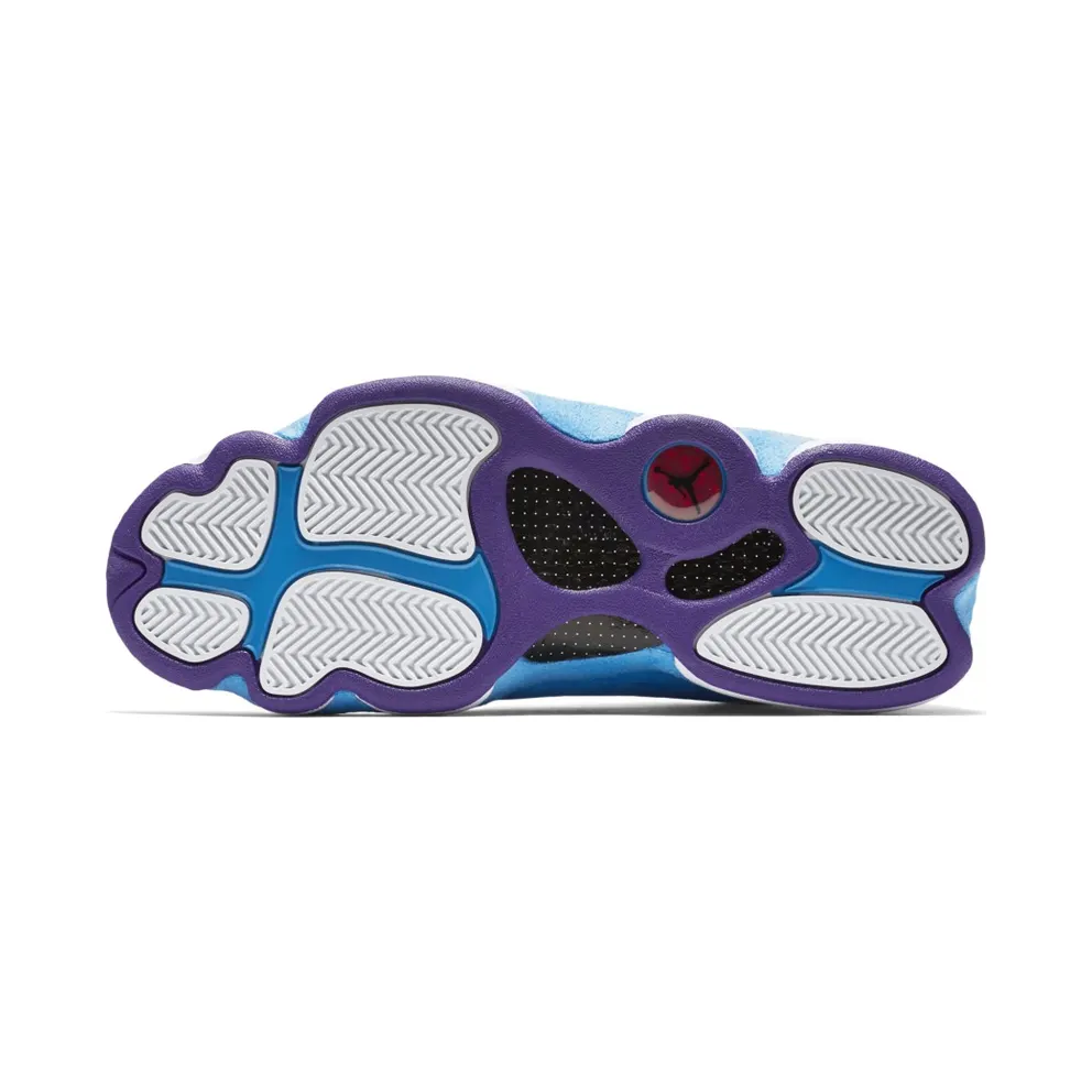 Jordan 13 Retro Chris Paul Home White/India Blue/Purple Campus (807504-107)