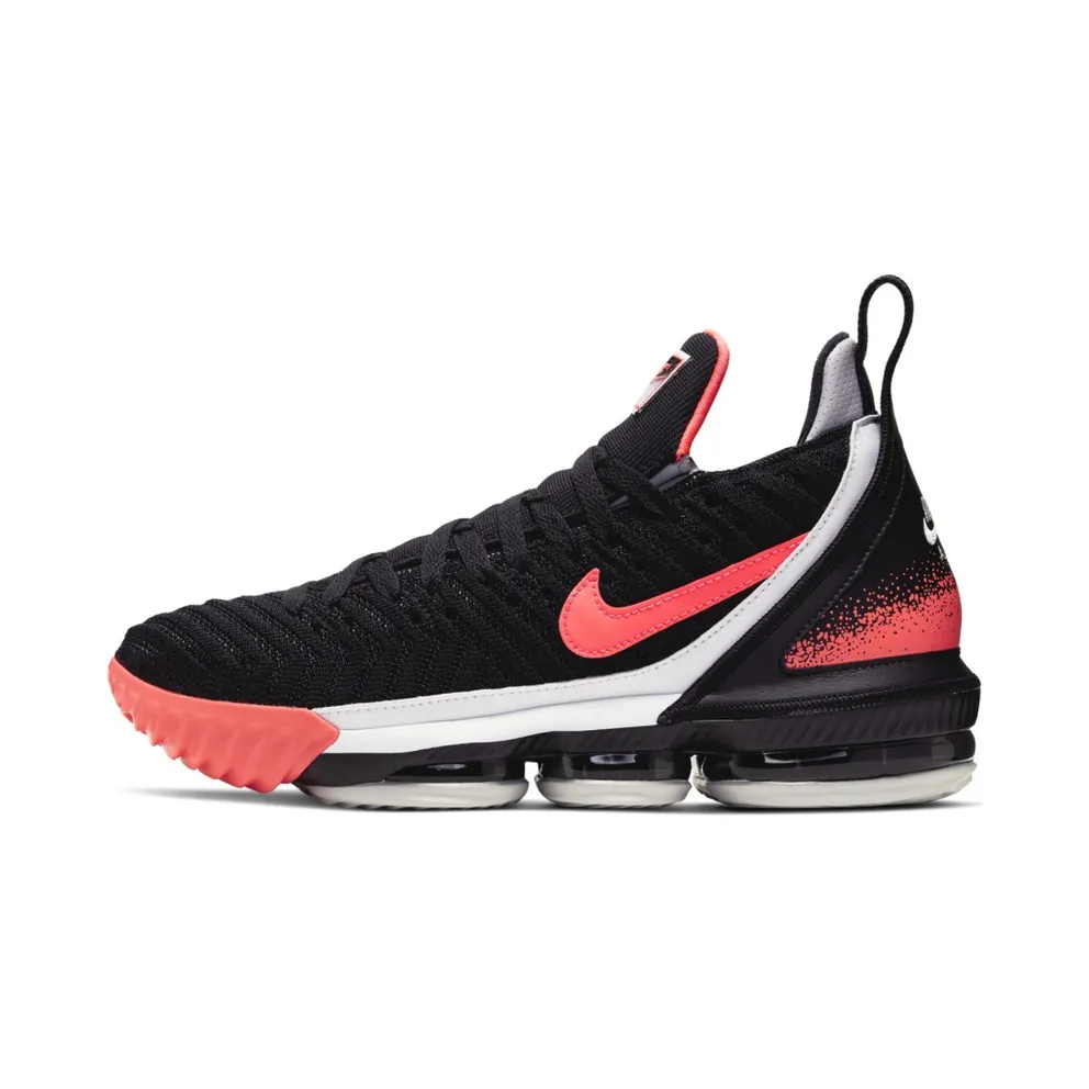 Nike LeBron 16 Black Hot Lava Black/Hot Lava-Flat Silver (CI1521-001)