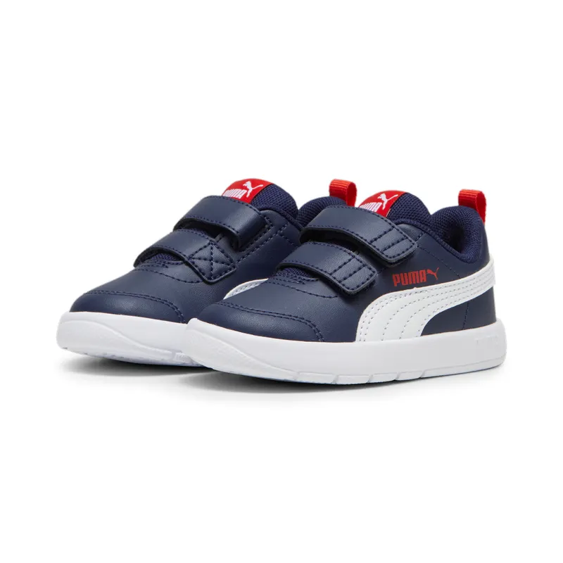 Puma Courtflex V3 “Puma Navy / Puma White / Puma Red” (310252_03)
