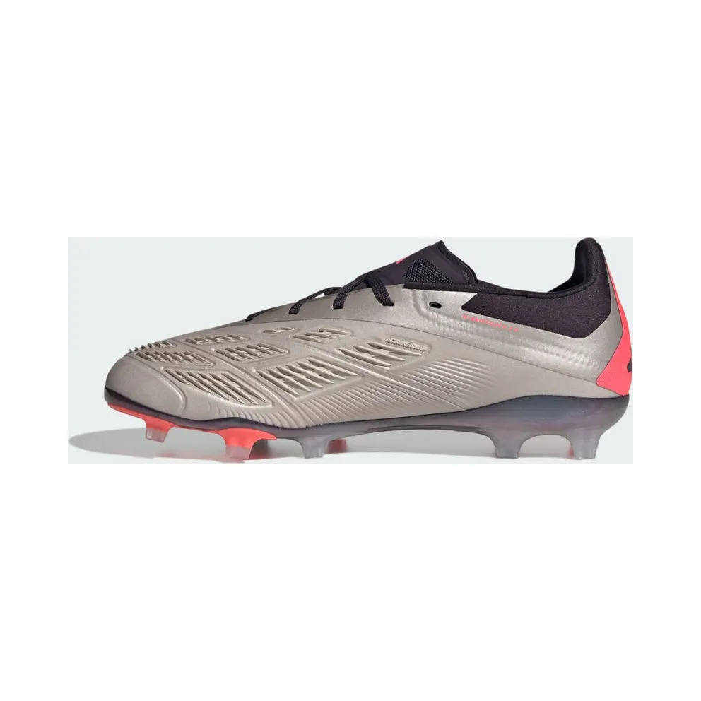 adidas Predator Elite FG Platinum Metallic Aurora Black Carbon (IF6361)
