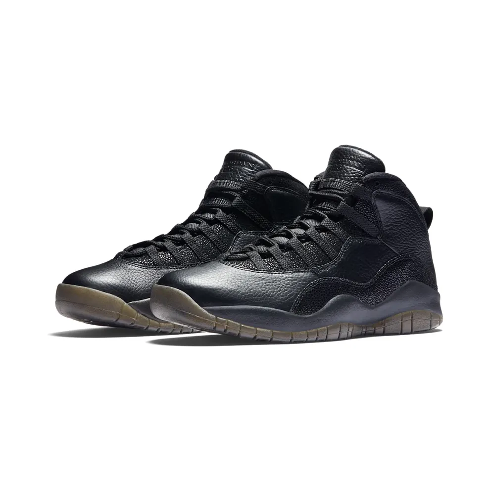 Jordan 10 Retro Drake OVO Black Black/Metallic Gold-Black (819955-030)