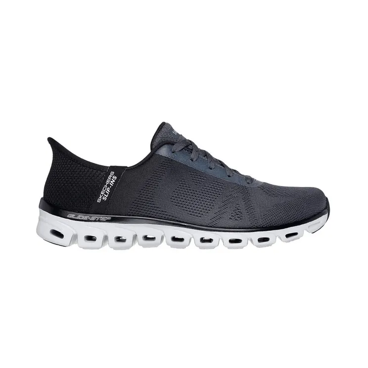 Skechers Glide-Step Grey (104566BKCC)