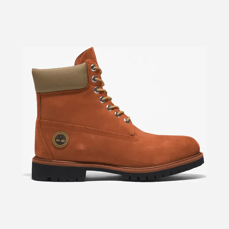 Timberland 6″ Premium Waterproof Boot Medium Brown Nubuck (TB0A2CQB715)