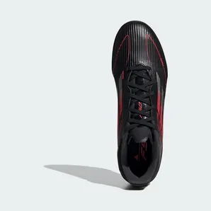 adidas F50 League Turf Core Black Iron Metallic Lucid Red (IE1232)