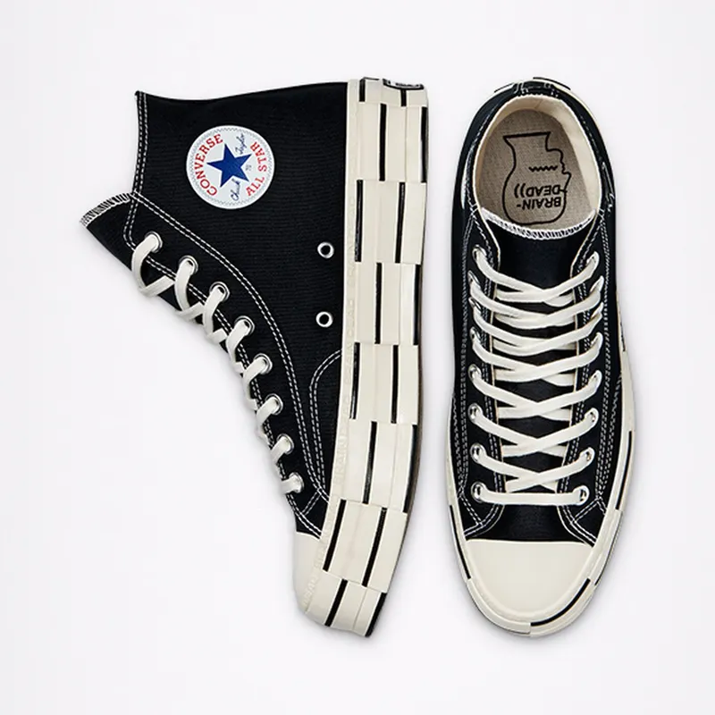 Converse Brain Dead x Chuck 70 High ‘Black’ Black/Egret/Black (170549C)