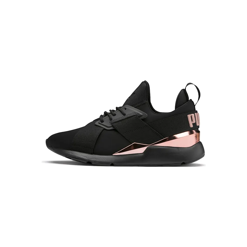 Puma Muse Metal Black Rose Gold (W) Black/Rose Gold (367047-01)