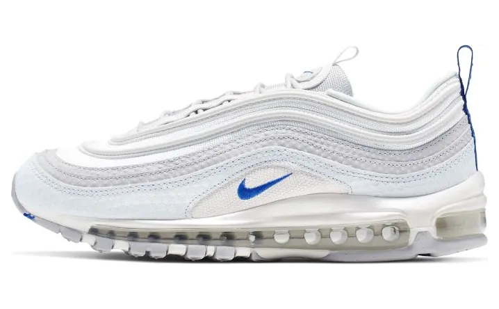 Nike Air Max 97 Premium ‘Platinum Racer Blue’ Pure Platinum/Racer Blue (312834-009)