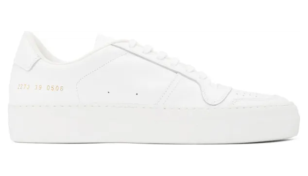 Common Projects White Full Court Sneakers (2273)