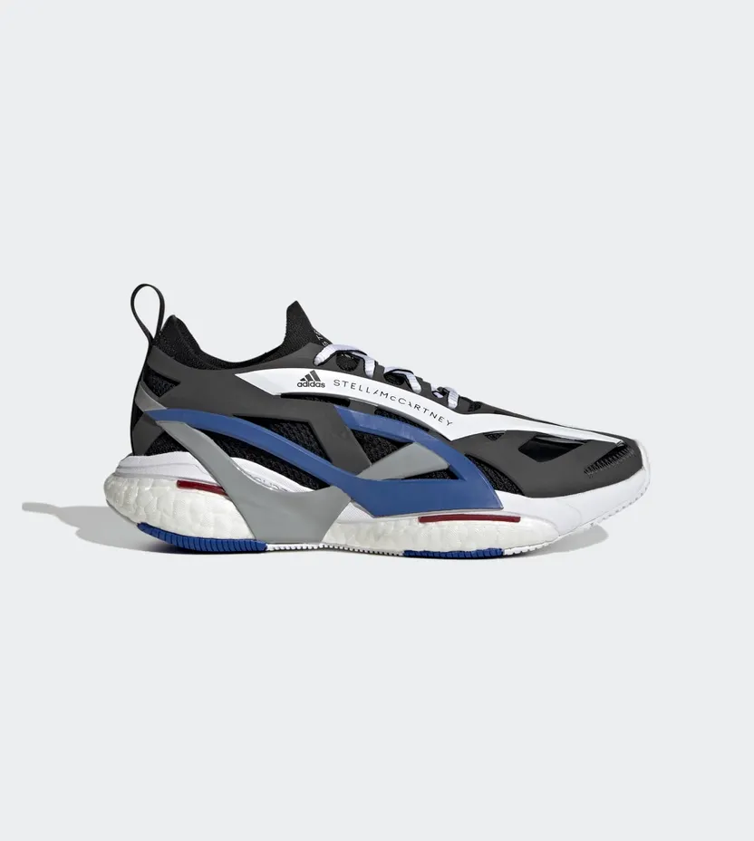adidas adidas by Stella McCartney Solarglide Running Core Black / Power Blue / Cloud White (GX9862)