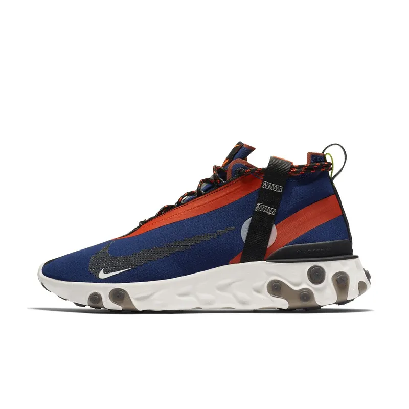 Nike React Runner Mid WR ISPA Blue Void Team Orange Blue Void/Black-Team Orange-Phantom (AT3143-400)
