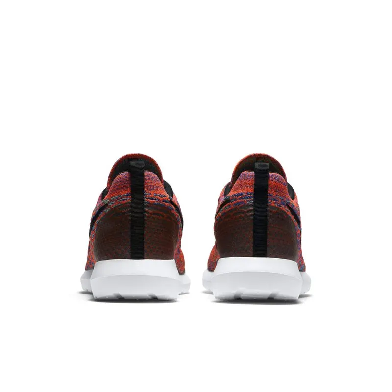 Nike Roshe NM Flyknit Bright Crimson Multi-Color Bright Crimson/Black-Green Streak-Game Royal (816531-600)