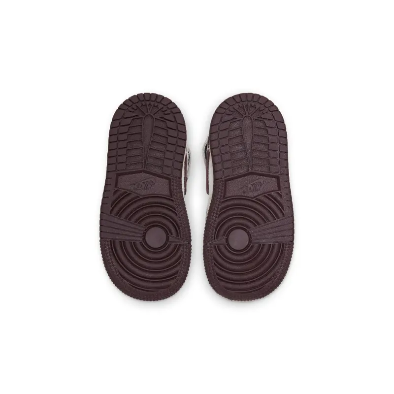 Air Jordan x Ma Maniere 1 High OG (TD) – “Sail / Burgundy Crush” (DO7098-100)