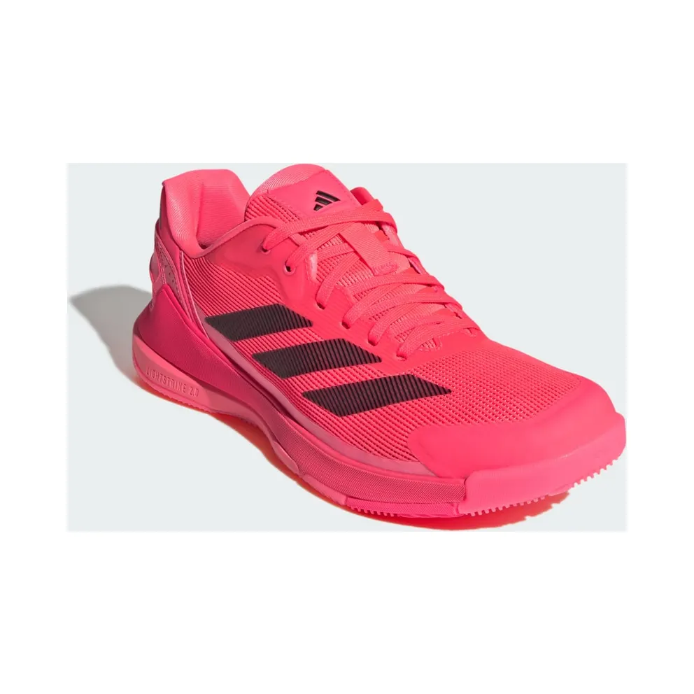 Adidas Crazyquick Padel Shoes Solar Turbo / Core Black / Lucid Red (KI3587)
