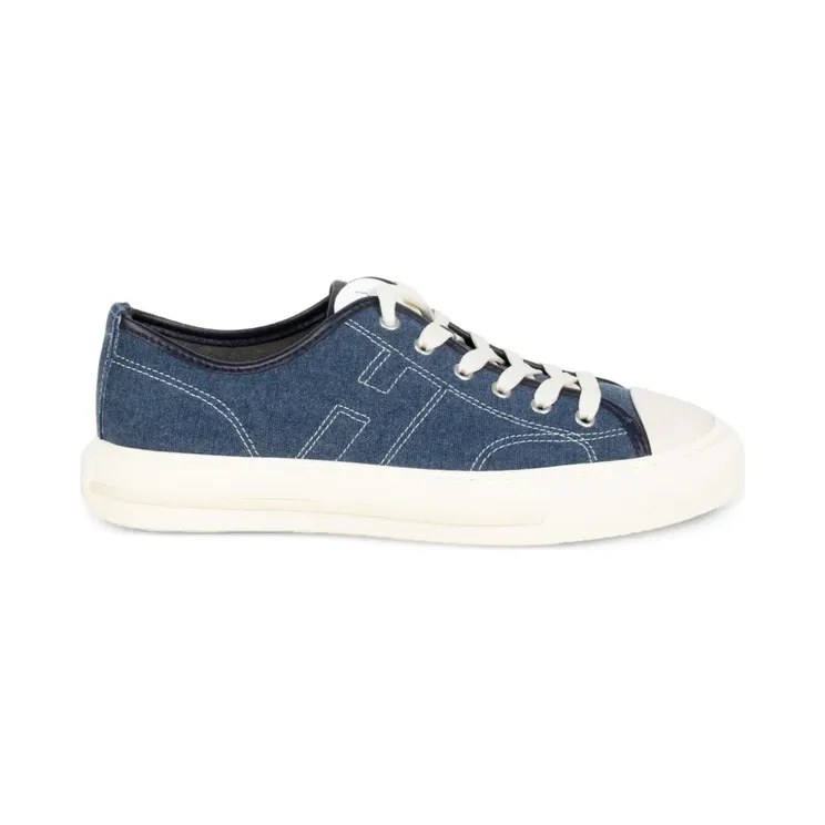 Hogan met contrasterende stiksels “Blue” (HXM6910FZ60UYF586G)