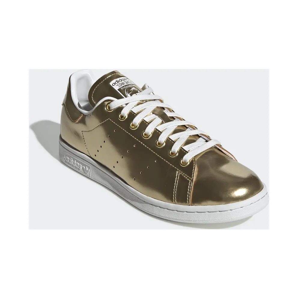 Adidas Stan Smith Gold Metallic / Gold Metallic / Crystal White (FV4298)