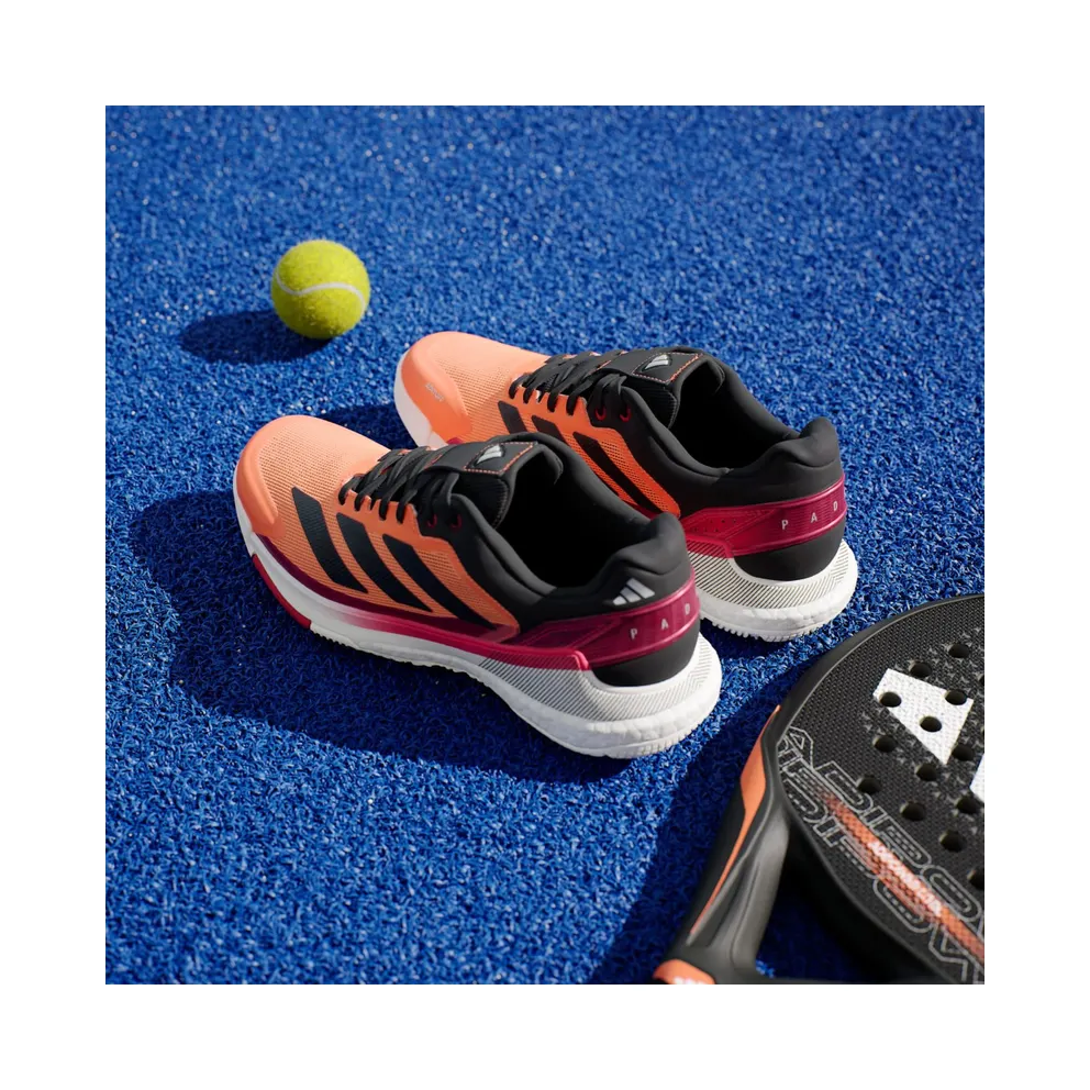 Adidas Crazyquick BOOST Padel Lucid Orange / Core Black / Lucid Red (JR1819)