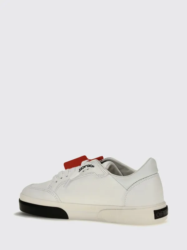Off-White Vulcanized Grained Calfskin with Arrow Logo White (M293C9L0020110)