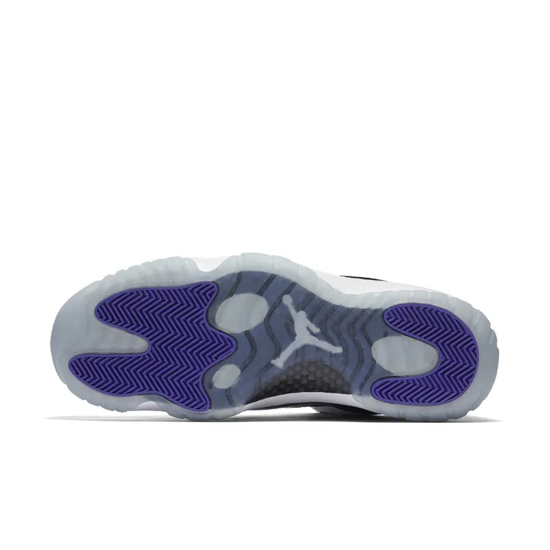 Jordan 11 Retro Low Concord White/Black-Concord (528895-153)