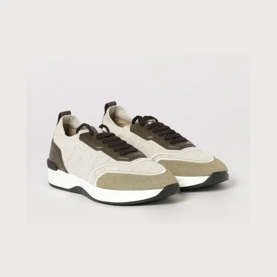 Brioni Sneakers Beige (QHM20LPD9033232)