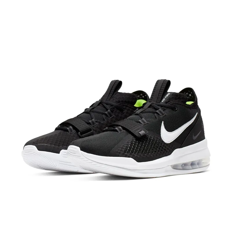 Nike Air Force Max Low Black White Black/White-White-Volt (BV0651-001)