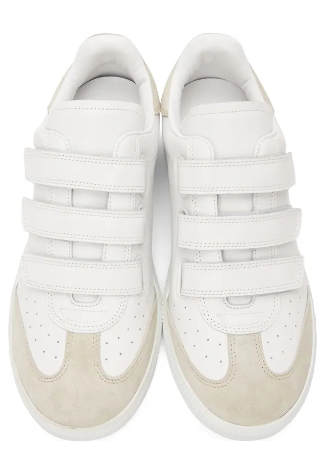 Isabel Marant White Bethy Classic Sneakers (22PBK0048-22P022N) (5)