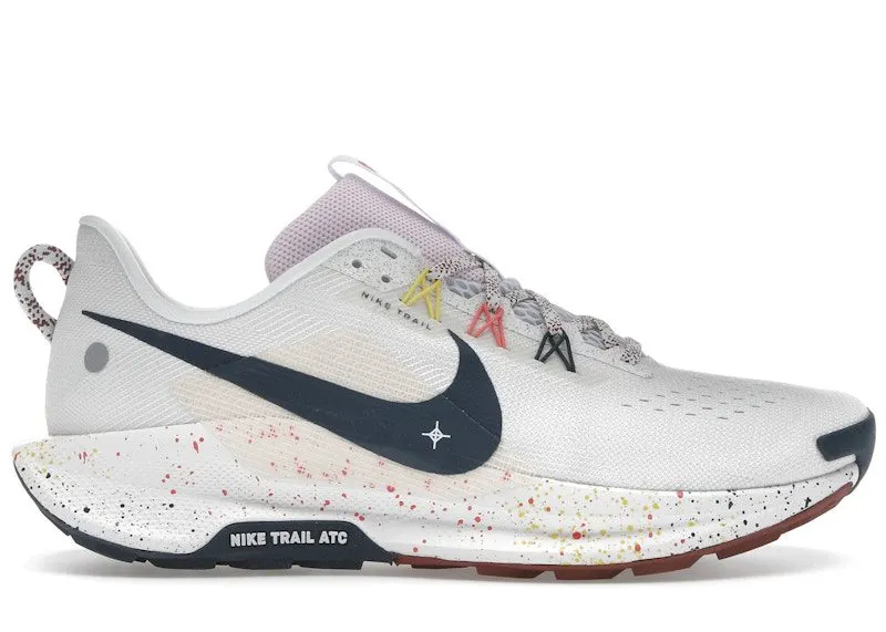 Nike React Pegasus Trail 5 Summit White Football Grey Pink Foam Armory Navy (DV3864-102)