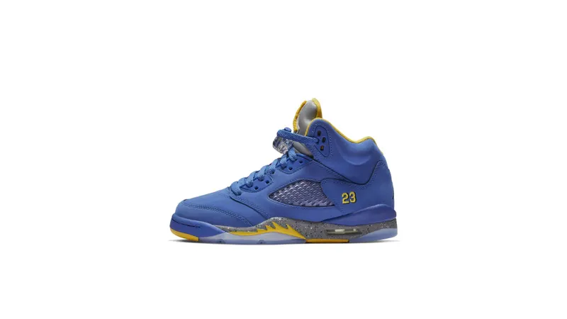 Jordan 5 Retro Laney Varsity Royal (GS) Varsity Royal/Varsity Maize-Light Charcoal (CI3287-400)