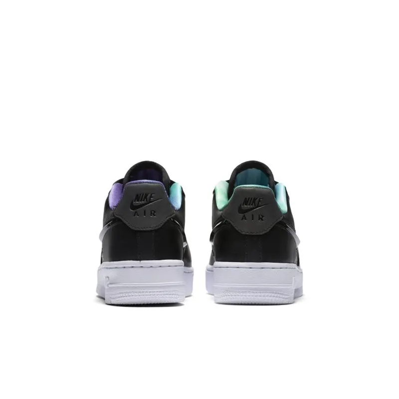Nike Air Force 1 Low Northern Lights (GS) Black/Black-White (845077-001)