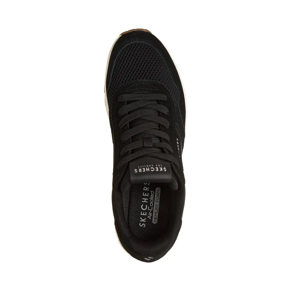Skechers Uno “Vintage Air Sneaker Black” (183365BLK)