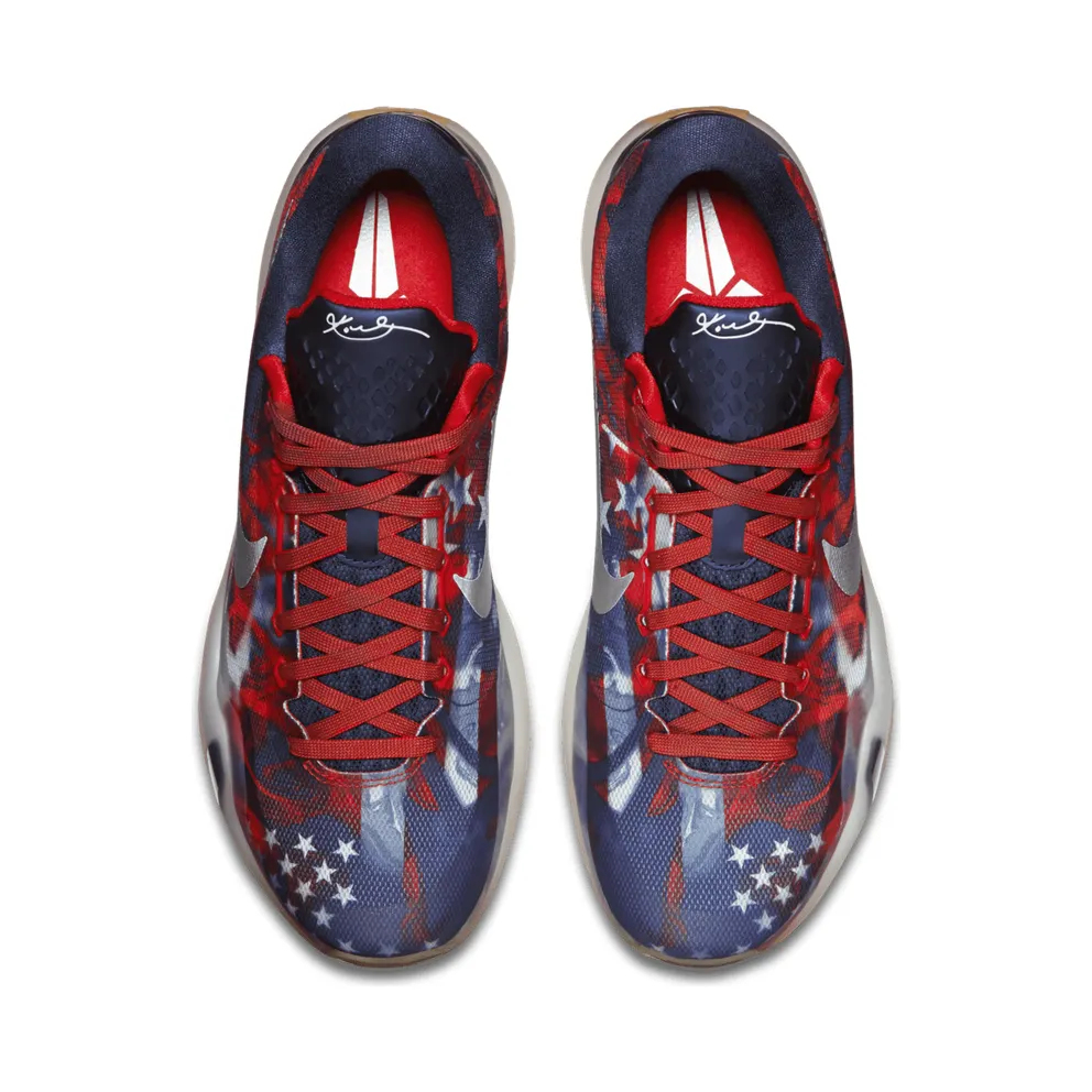 Nike Kobe 10 Independence Day University Red/Photo Blue-Reflect Silver (705317-604)