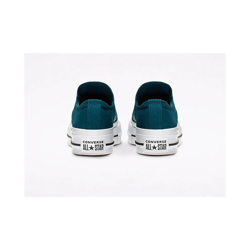 Converse Chuck Taylor All Star Lift Ox “Midnight Turq/White/Black” (566283C)