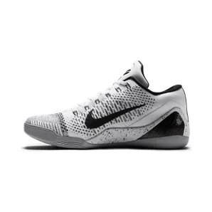 Nike Kobe 9 Elite Low ‘Beethoven’ White/Black-Wolf Grey (639045-101)