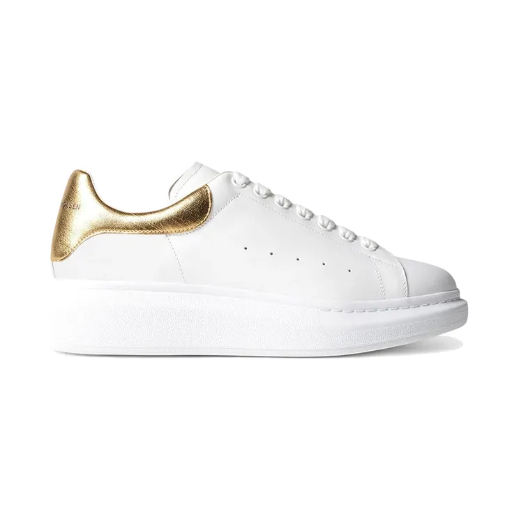 Alexander McQueen Oversized White Light Gold (441631 WHNBG 9075)