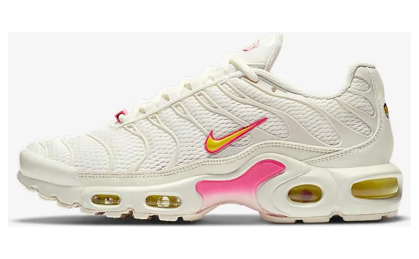 Nike Air Max Plus Cream “Sail / Digital Pink / Opti Yellow” (CZ0373-100)