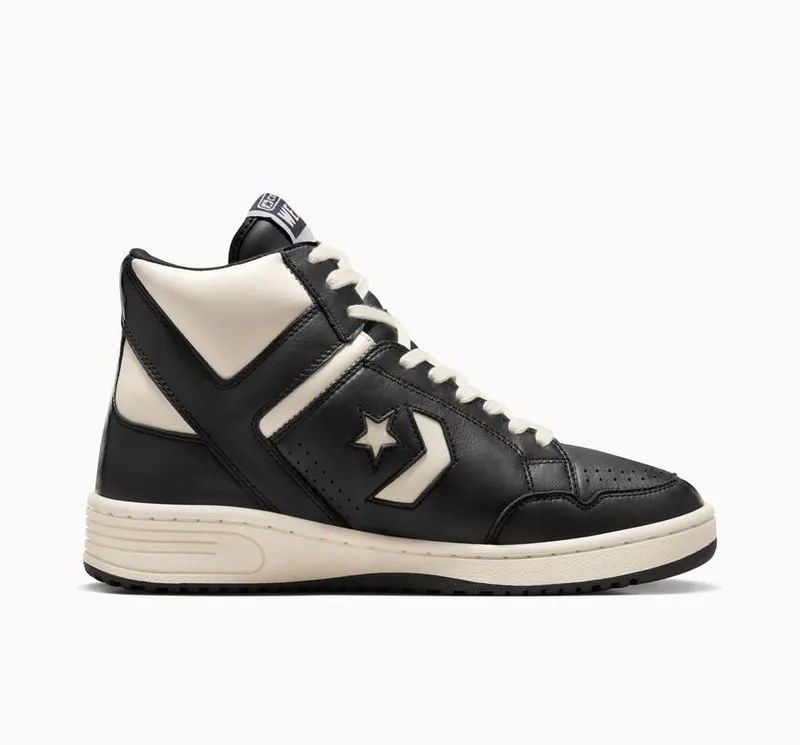 Converse Weapon Leather Black/Natural Ivory/Black (A04400C)