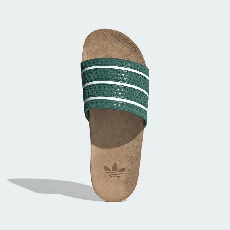 Adidas adilette Slides Collegiate Green / Core White / Gum (JH5495)