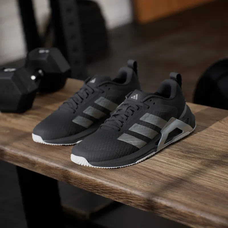 Adidas Dropset Control Training Shoes Core Black / Iron Metallic / Silver Metallic (JQ1448)